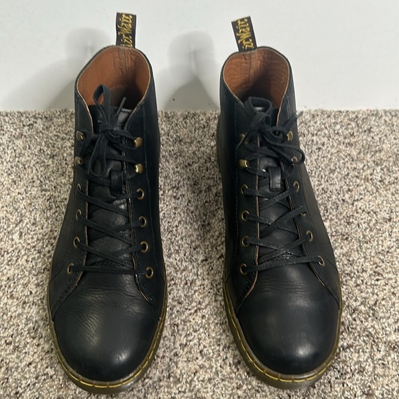 De Marten black lace up boots size 12 main image 10